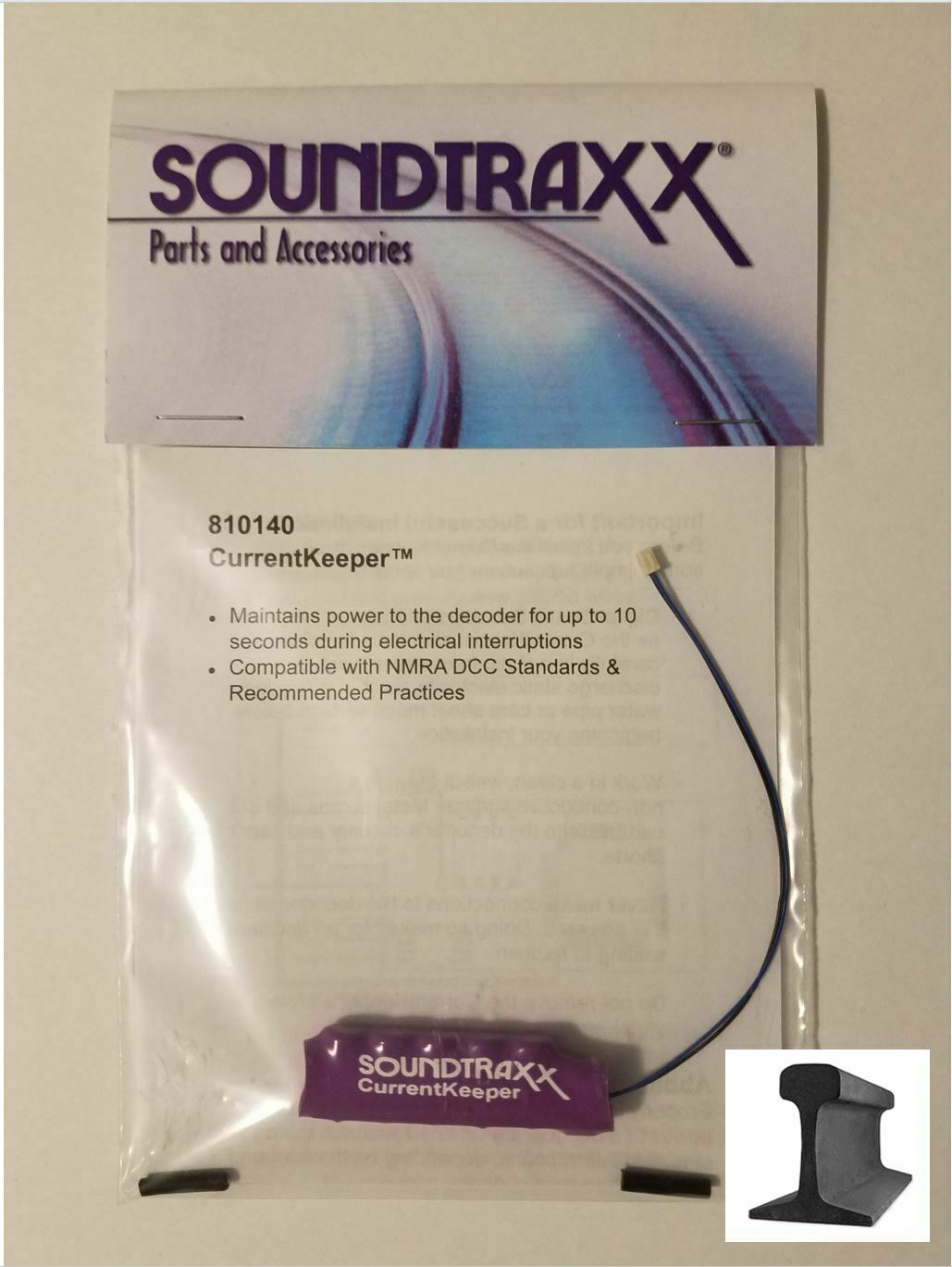 Soundtraxx ~ New 2021 10 Second Version ~ 810140 Currentkeeper Econami, Tunami2