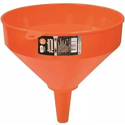 10" Jumbo Plastic Funnel Tool Kitchen Garage Garden Engine Large Heavy Duty