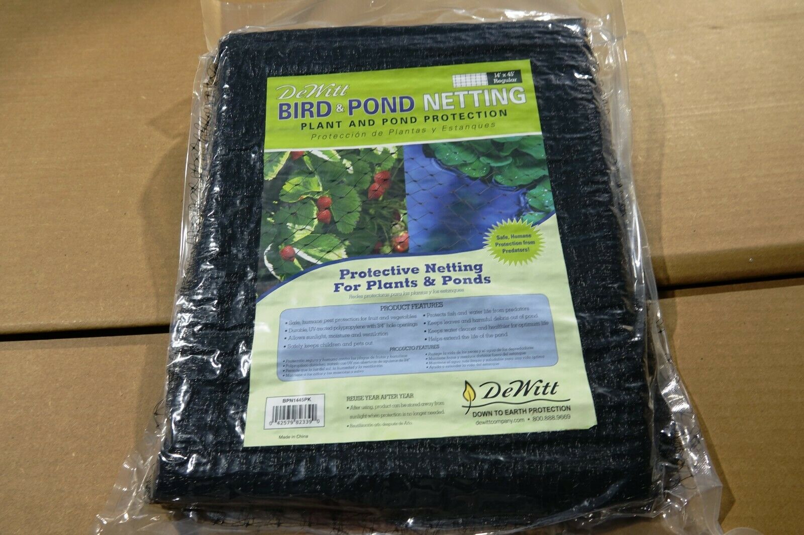 Dewitt Pond And Bird Netting 14 Ft X 45 Ft